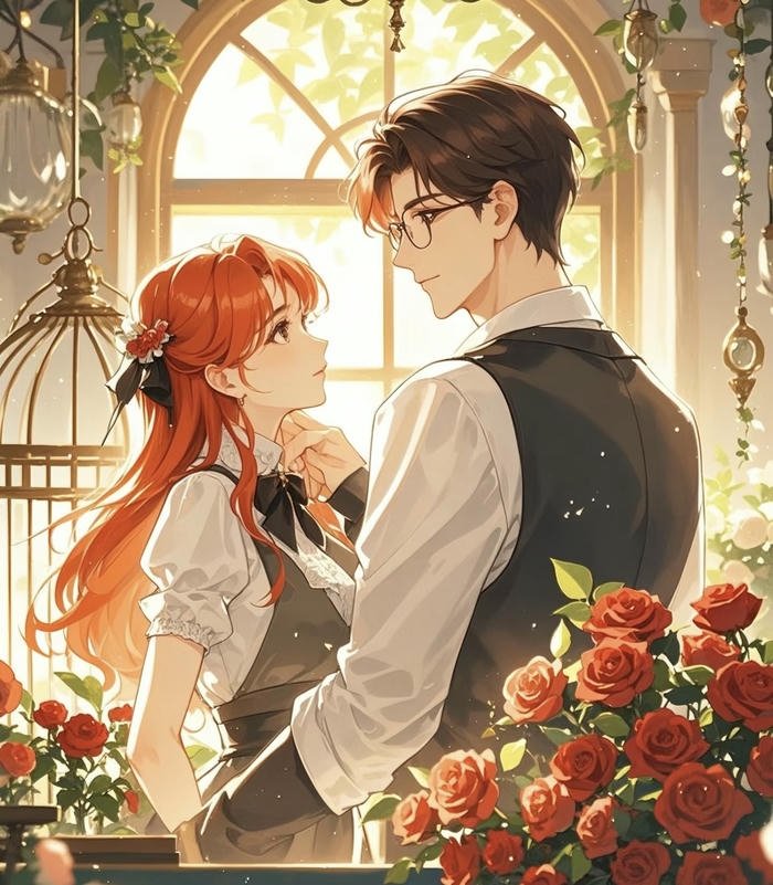 ảnh cặp anime thần thái