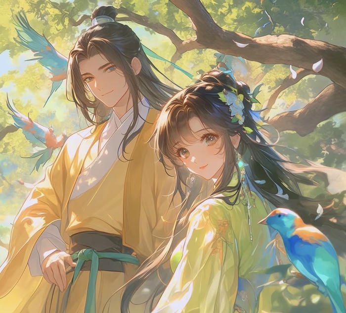 ảnh cổ trang anime tuyệt sắc