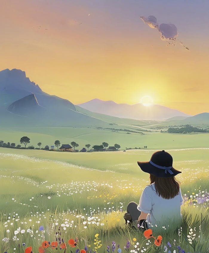 ảnh đại diện hiện đại và thanh thoát