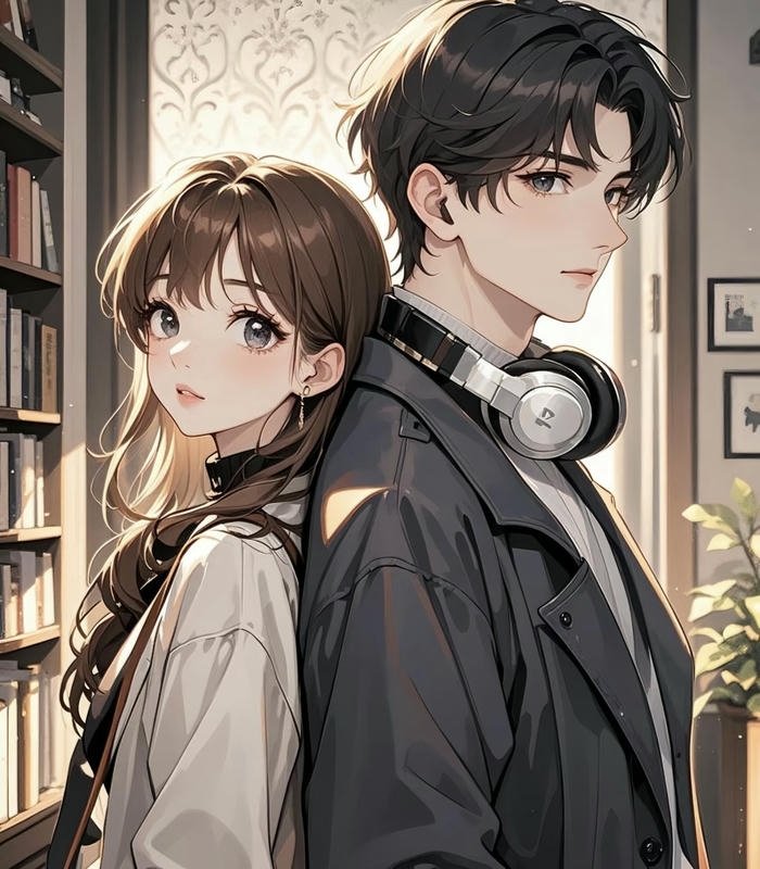 ảnh đôi anime phong thái lạnh