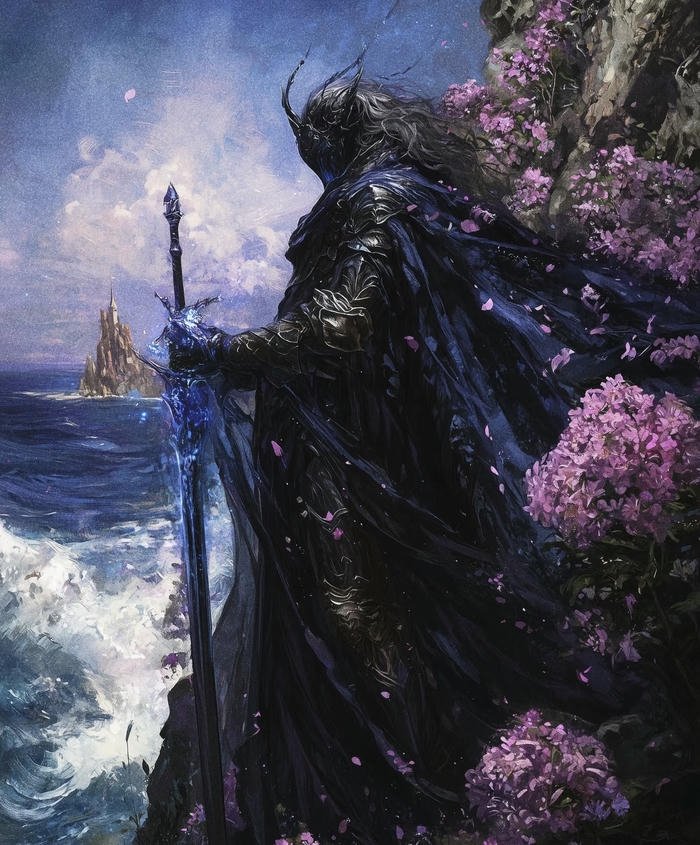 ánh kiếm phát sáng anime