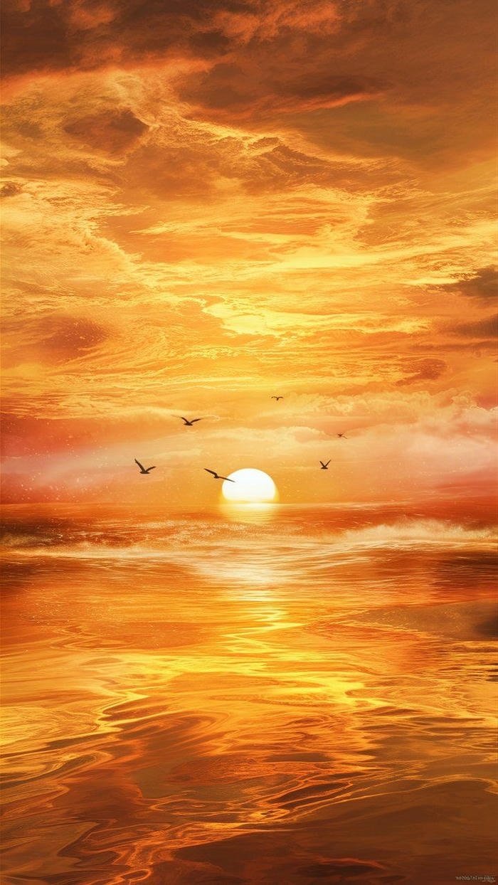 ảnh nền ánh sáng vàng đẹp