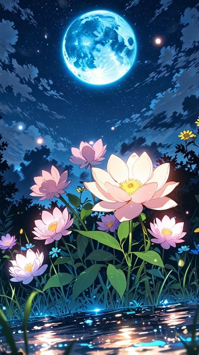 ảnh nền hoa nở nhẹ nhàng