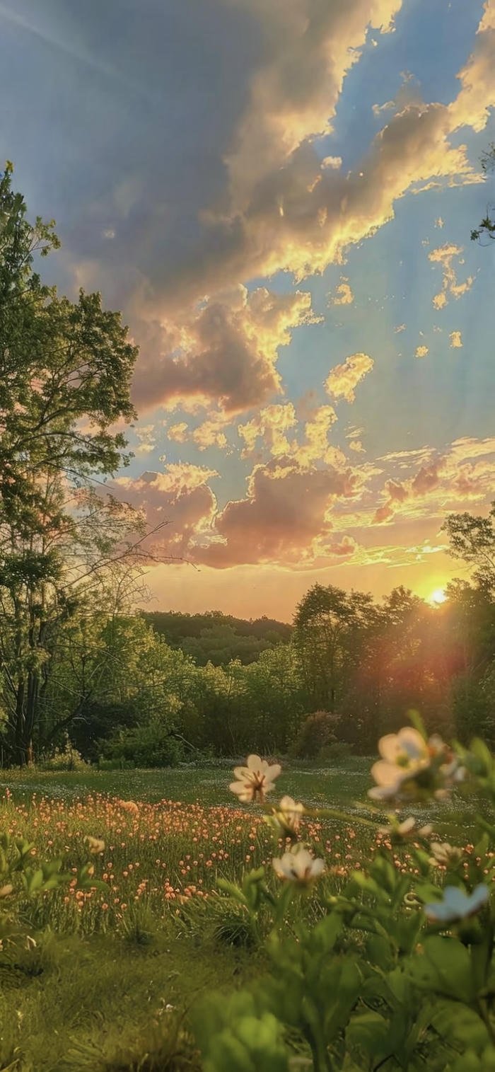 ảnh nền hoàng hôn 4k