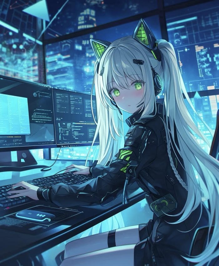 ánh sáng neon chiếu lên gương mặt