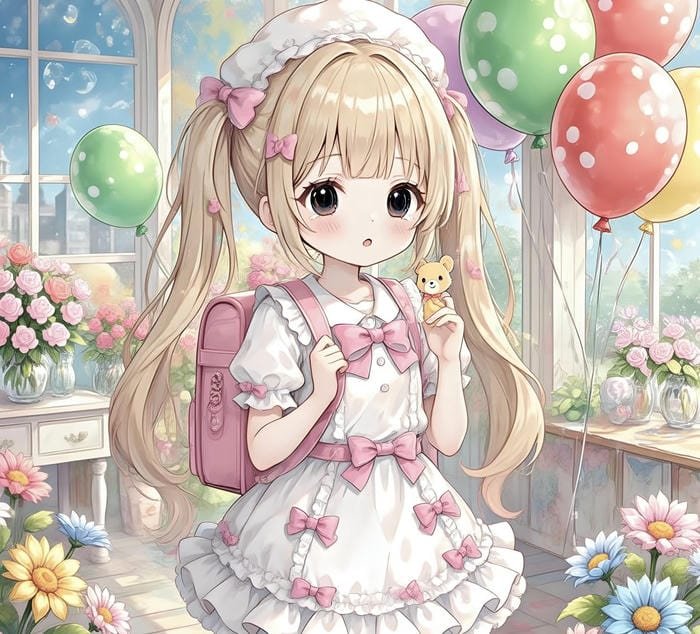 ánh sáng tươi trong anime