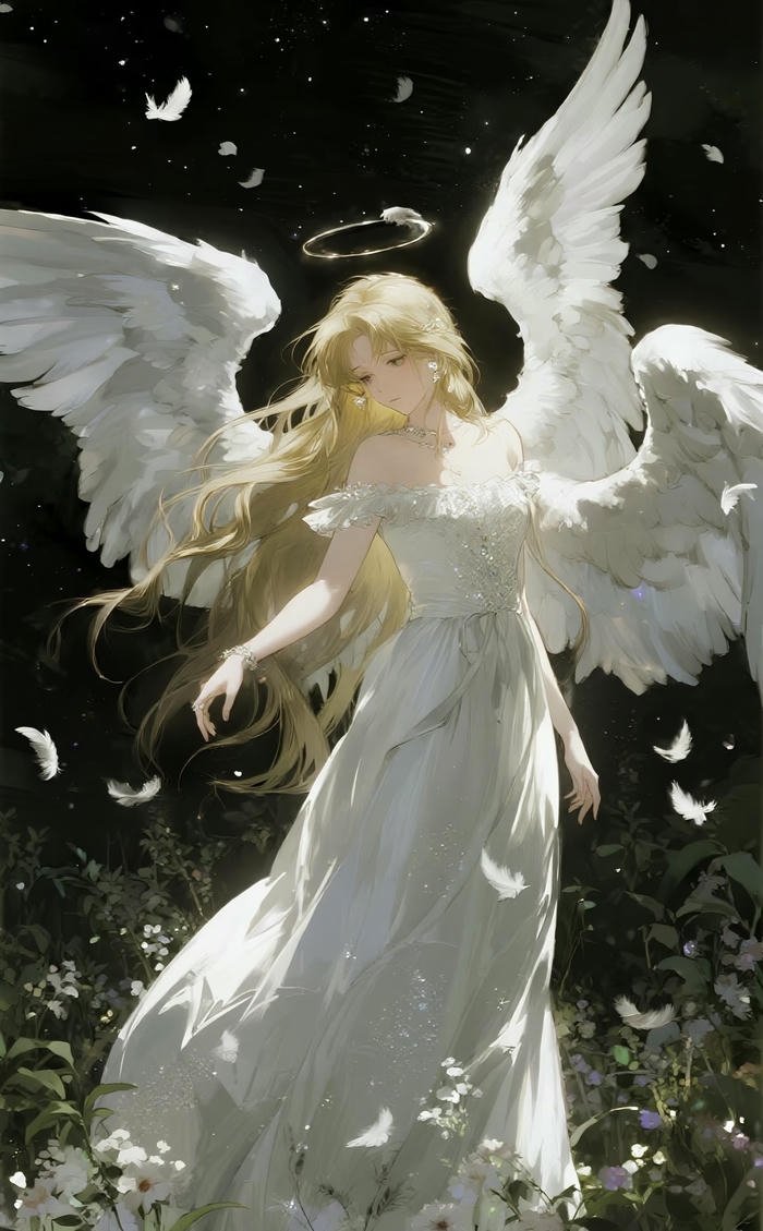 ảnh thiên sứ ánh sáng anime