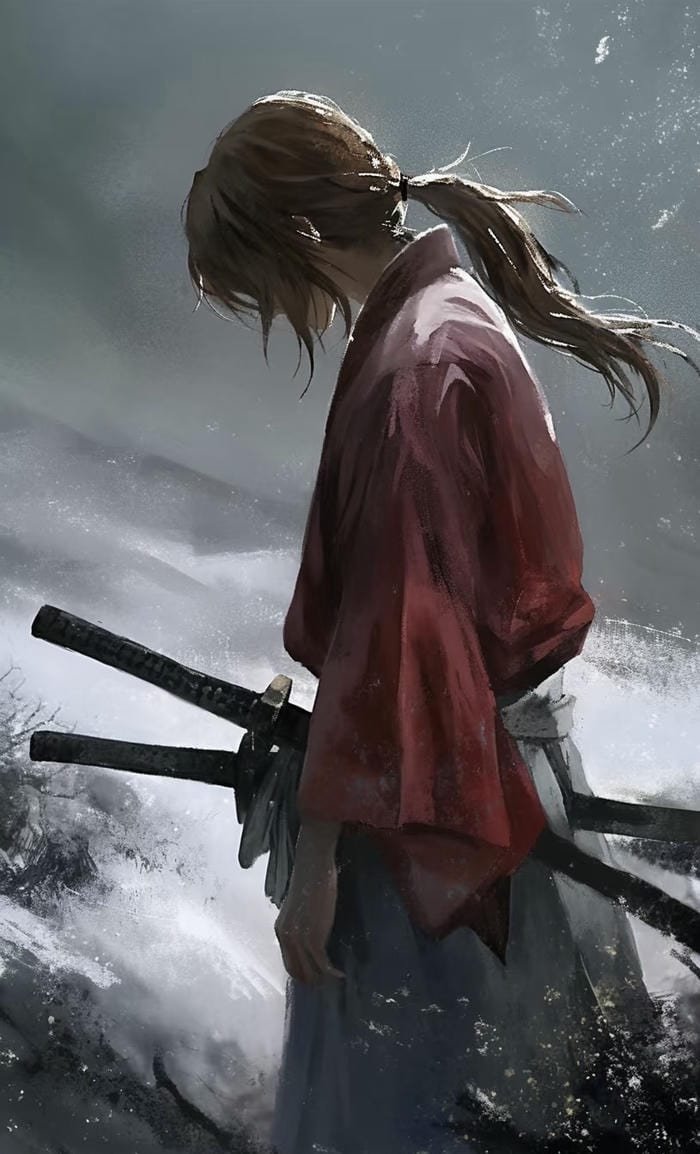 anime cổ trang kiếm sĩ