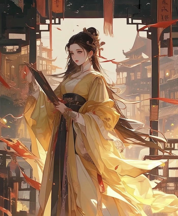 anime cổ trang phong thái quý tộc