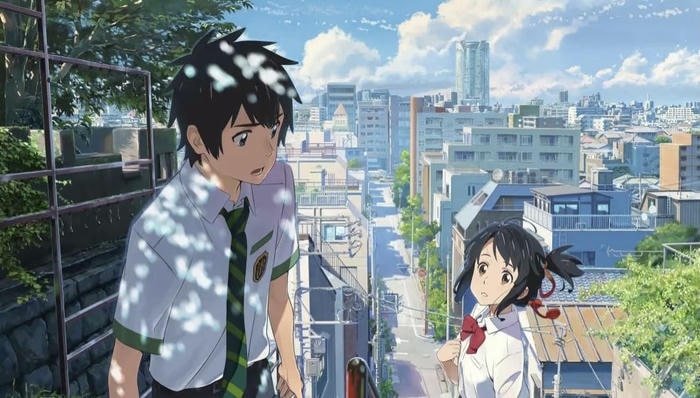 anime lãng mạn trong mưa