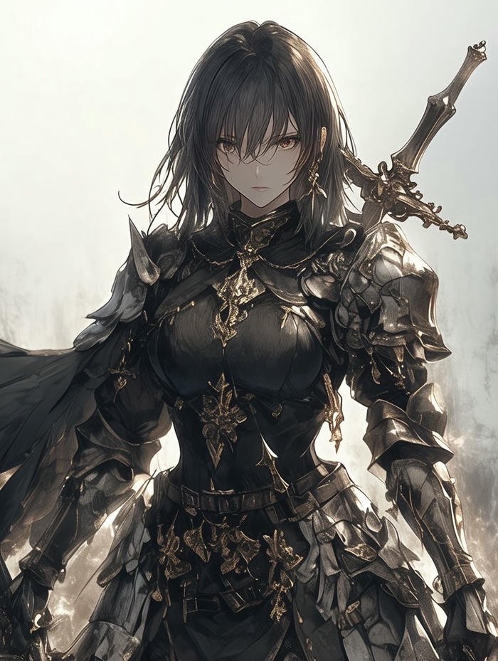 anime nữ chiến binh giáp sắt