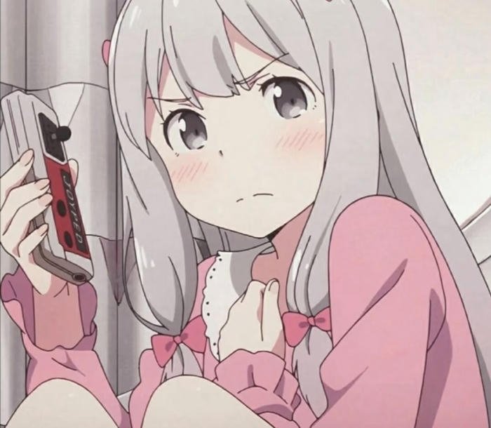 anime nữ đáng yêu nghệ thuật