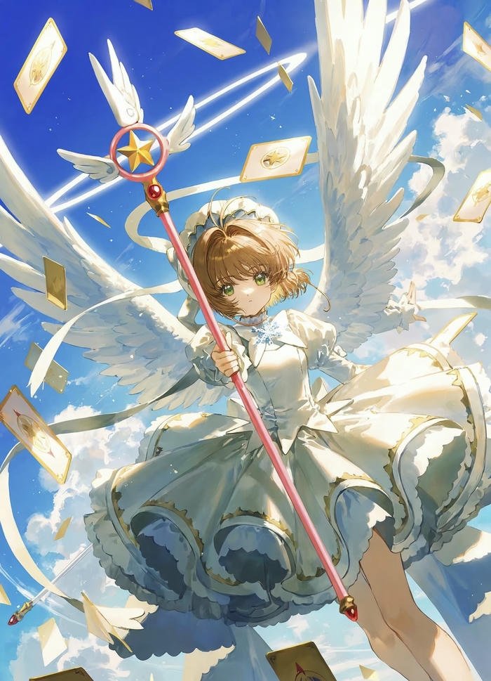 anime phép thuật ánh sáng đẹp