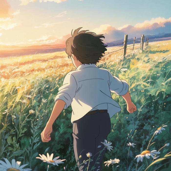 anime phiêu lưu dưới bầu trời