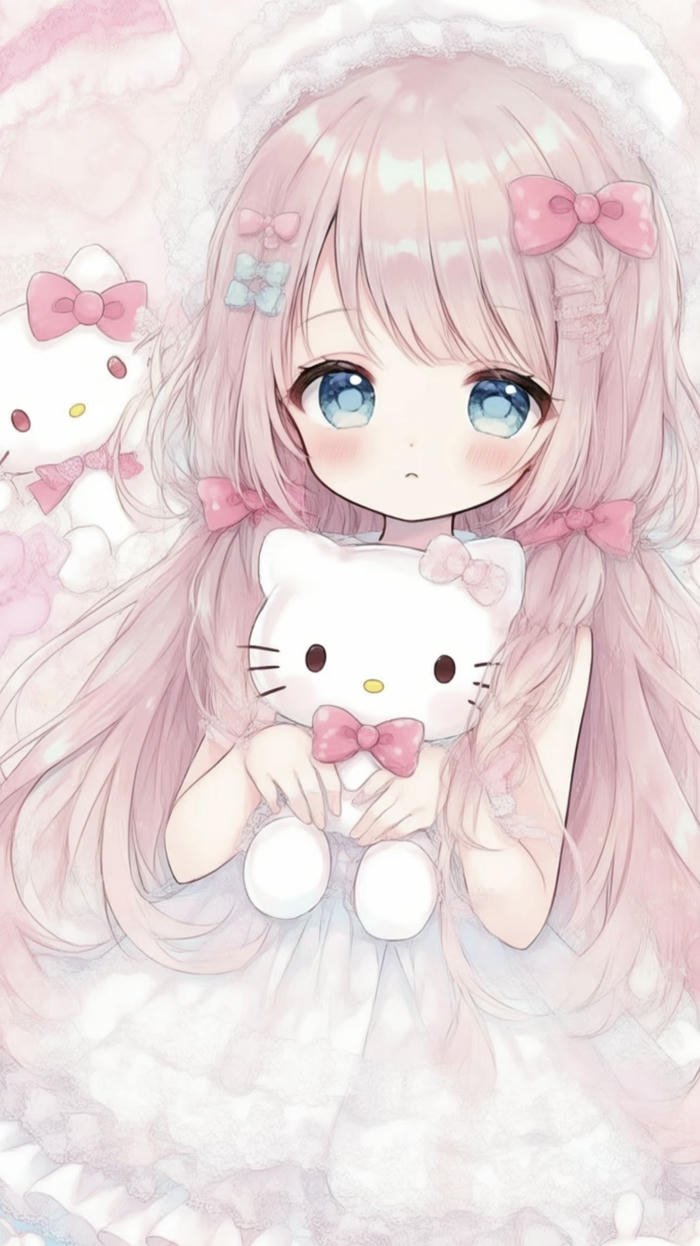 avatar anime girl nhẹ nhàng