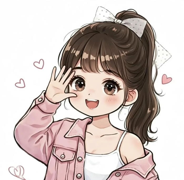 avatar chibi cười tươi rạng rỡ avatar chibi cười tươi rạng rỡ
