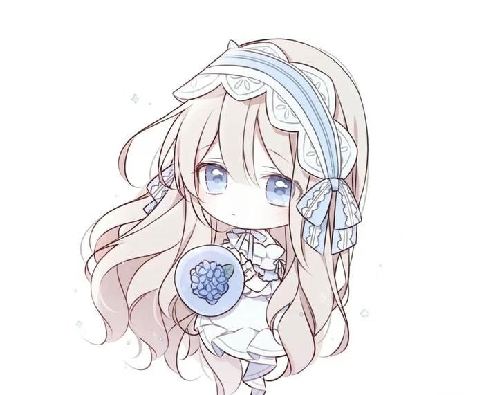 avatar chibi dễ thương tươi sáng