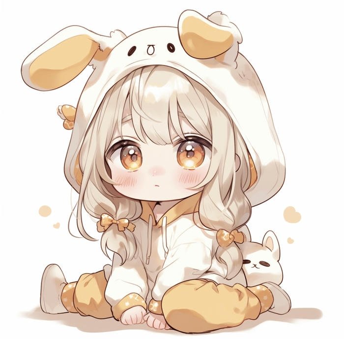 avatar chibi năng động tinh nghịch