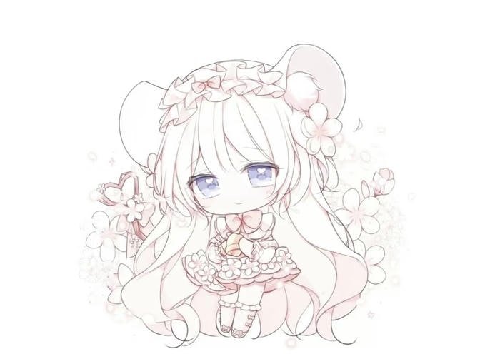 avatar chibi nhẹ nhàng