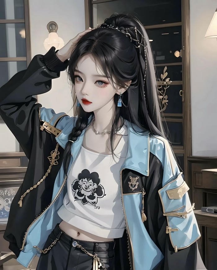 avatar đen trắng cá tính