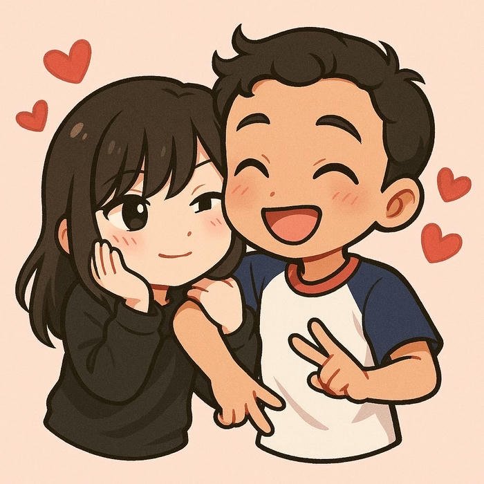 avatar đôi dễ thương nhẹ nhàng avatar đôi dễ thương nhẹ nhàng