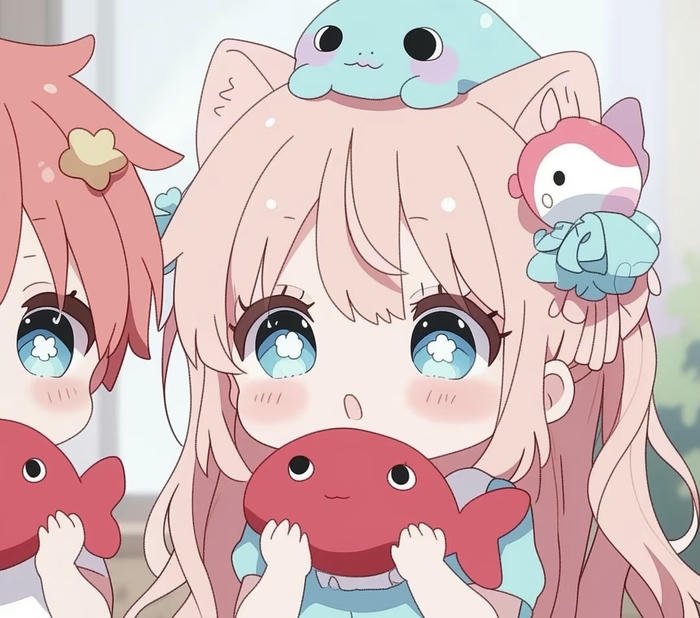 avatar đôi lãng mạn dễ thương