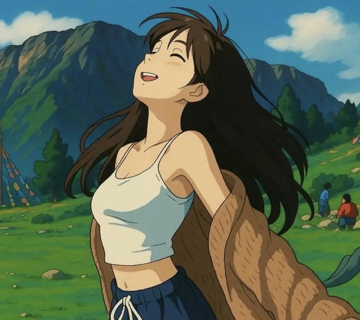 avatar mang sắc thái nhẹ