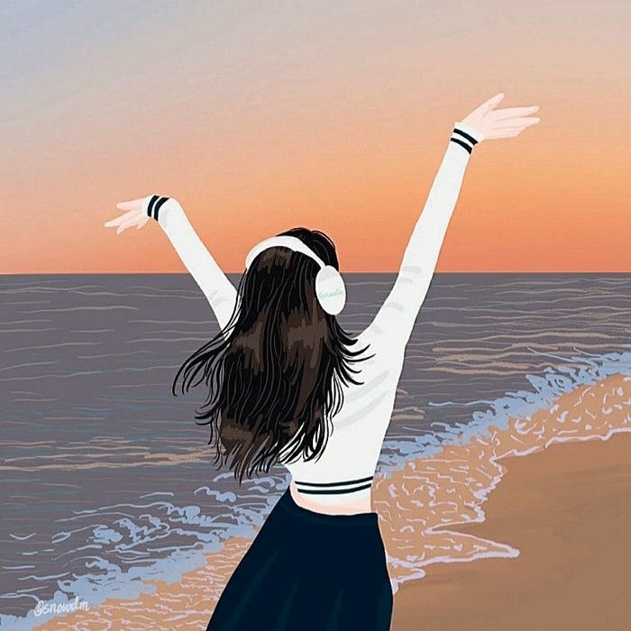 avatar nghệ thuật nhẹ nhàng