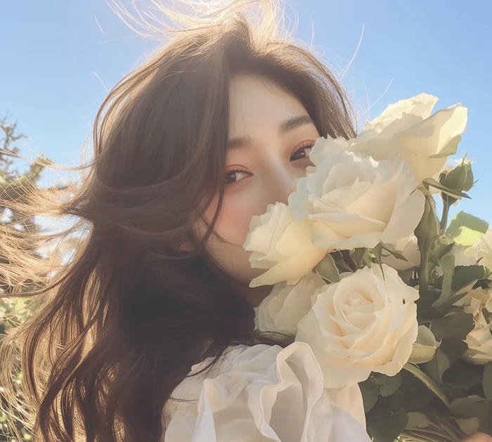 avatar nữ dễ thương rạng rỡ