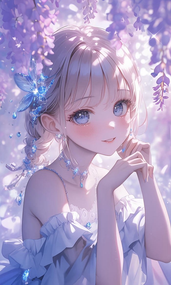 avatar nữ hoạt hình đáng yêu