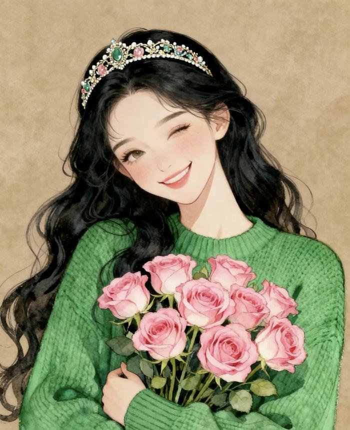 avatar phối màu hài hòa