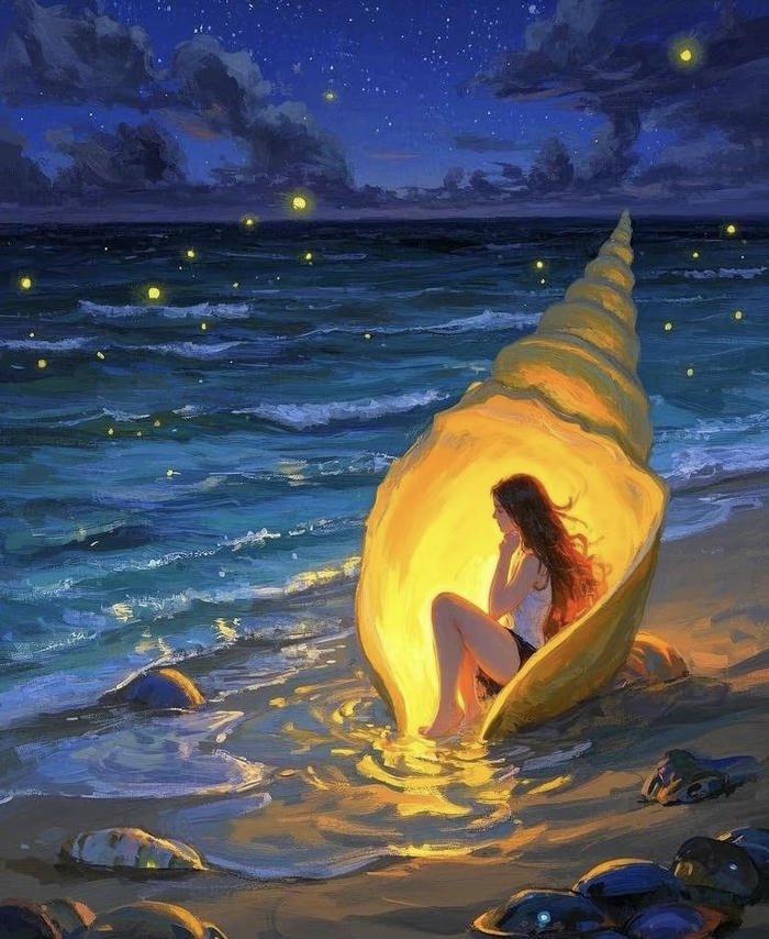 avatar phong cách tranh sơn dầu