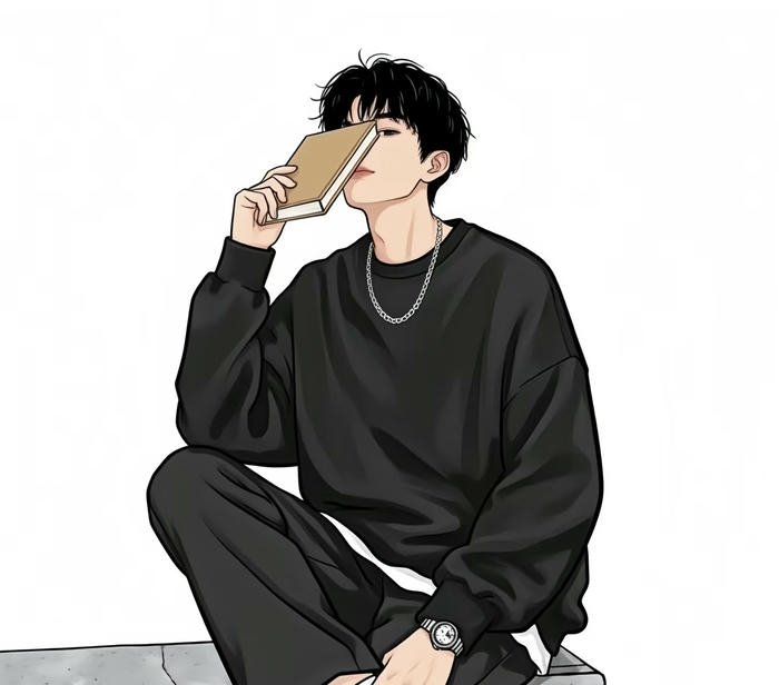 avatar tối giản sang trọng