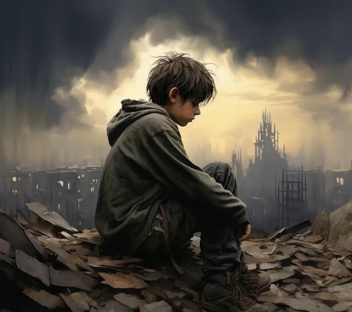 avatar với ánh mắt trống rỗng