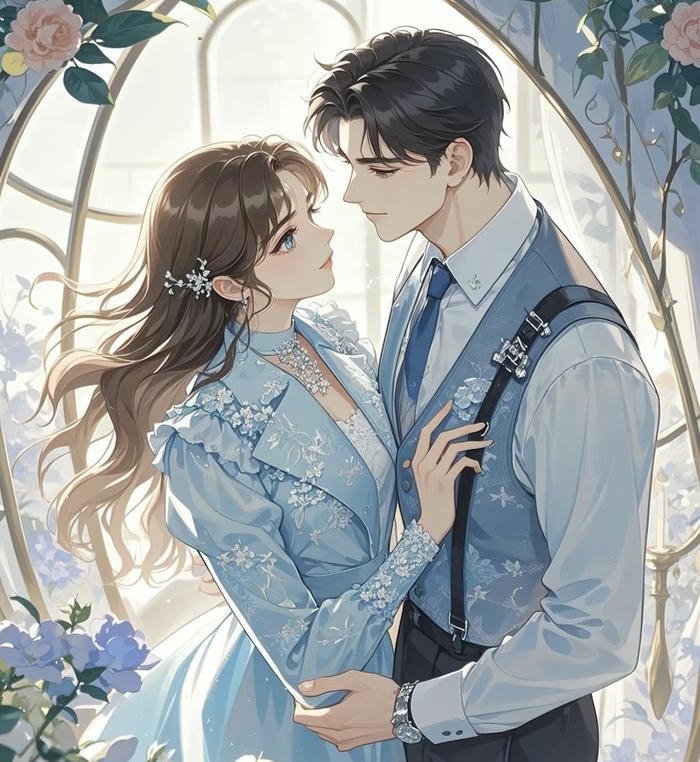 bộ đôi anime tạo dáng mạnh mẽ