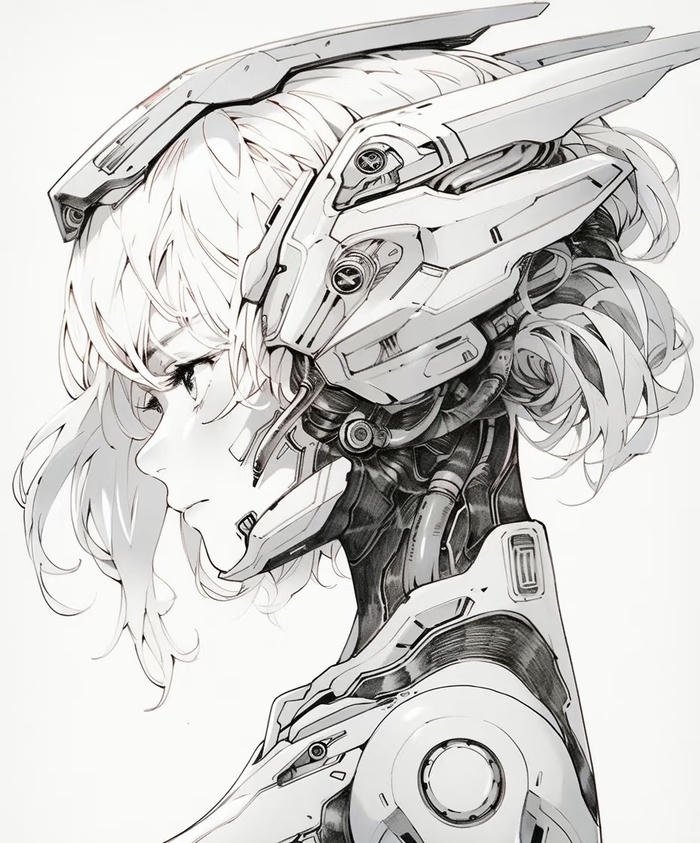 bộ giáp sáng robot anime