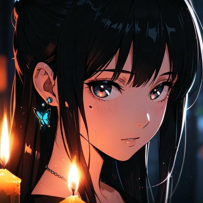 bức ảnh anime cổ dịu dàng