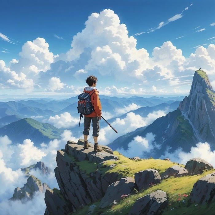 bức ảnh anime mạo hiểm