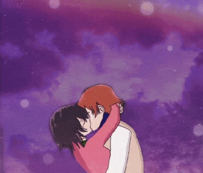 bức ảnh anime ngọt ngào