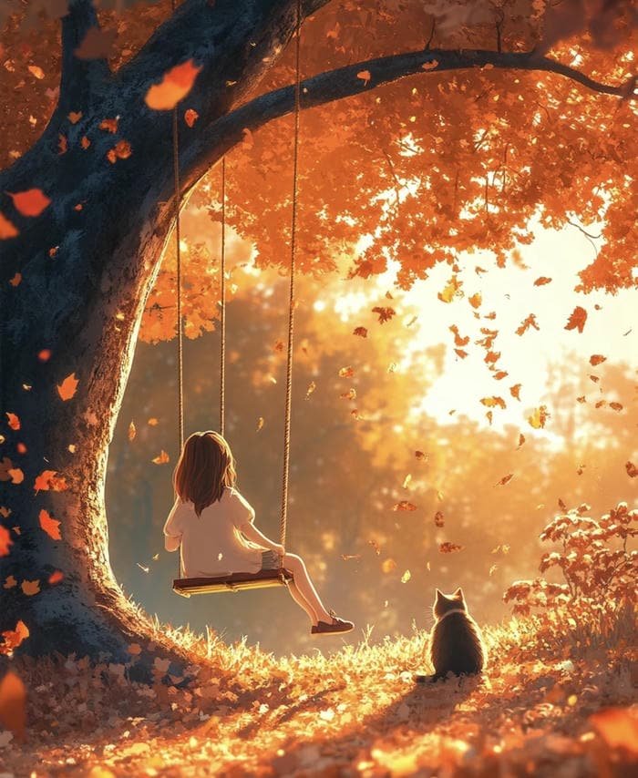 bức anime ngọt ngào đáng yêu