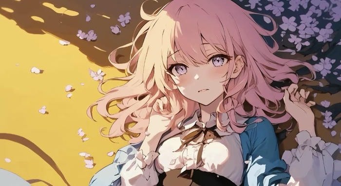 bức tranh anime 4k đẹp