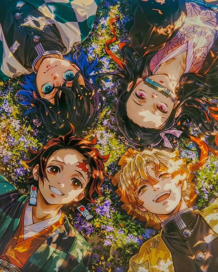 bức tranh anime cảnh thiên nhiên