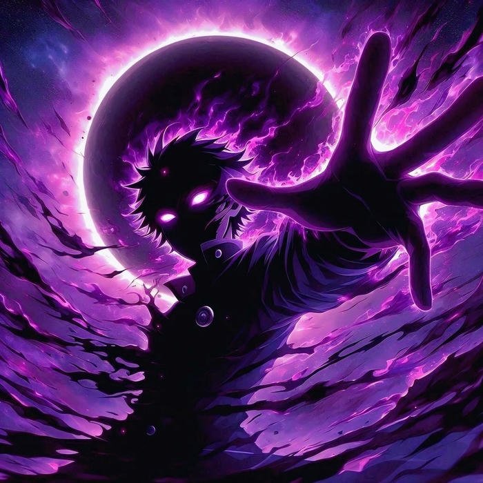 bức tranh anime chiến đấu phép