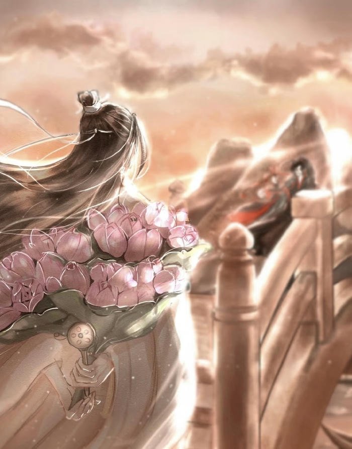 bức tranh anime cổ phong