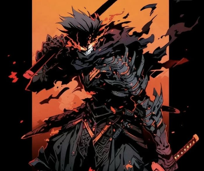 bức tranh anime hành động