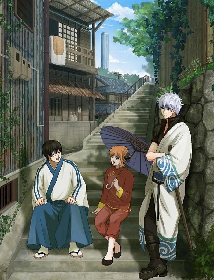 bức tranh cổ trang anime