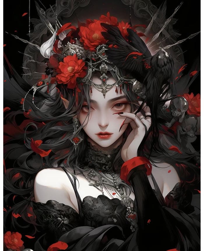 bức tranh ma quái anime bức tranh ma quái anime