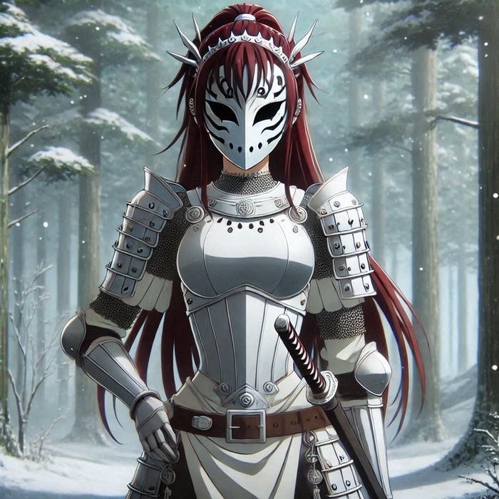 các ảnh anime nữ chiến binh giáp sắt