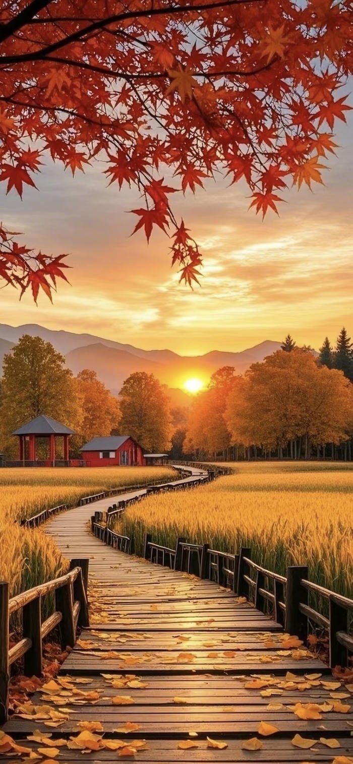 các ảnh nền hoàng hôn buổi chiều