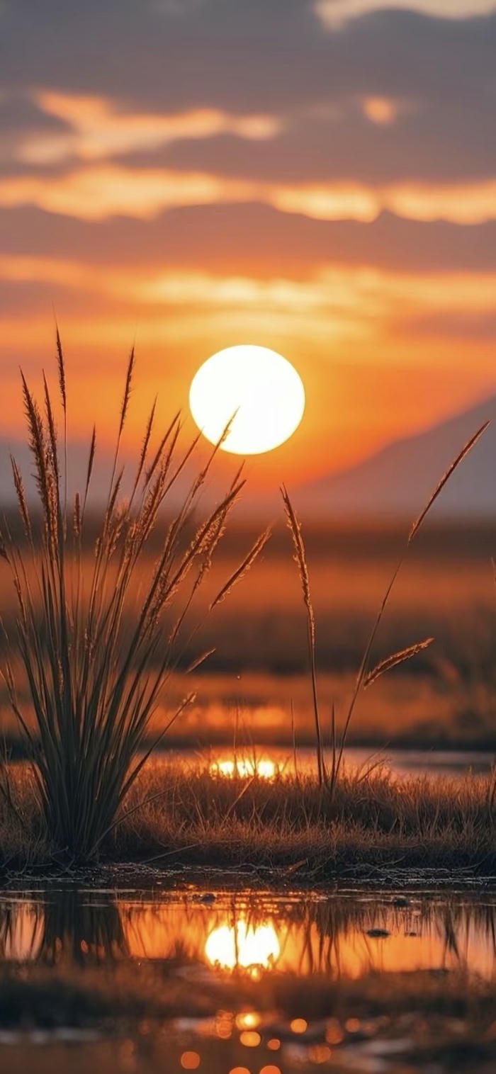 các ảnh nền hoàng hôn mộng mơ